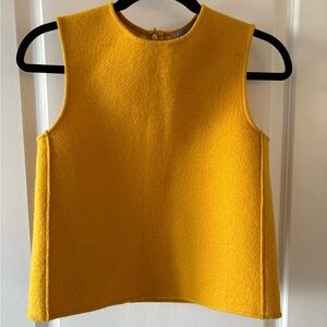 COS Mustard Yellow Tank Top
